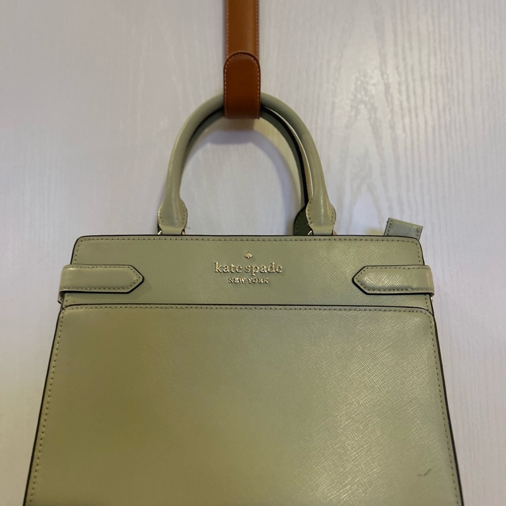 kate spade Green and Tan Women's Bag